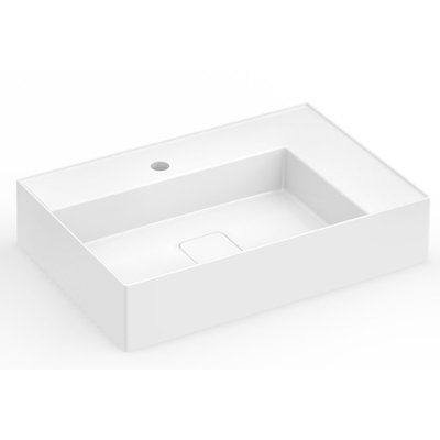 cuba de apoio com mesa incepa platinum 60 x 41 5 cm p8 branco