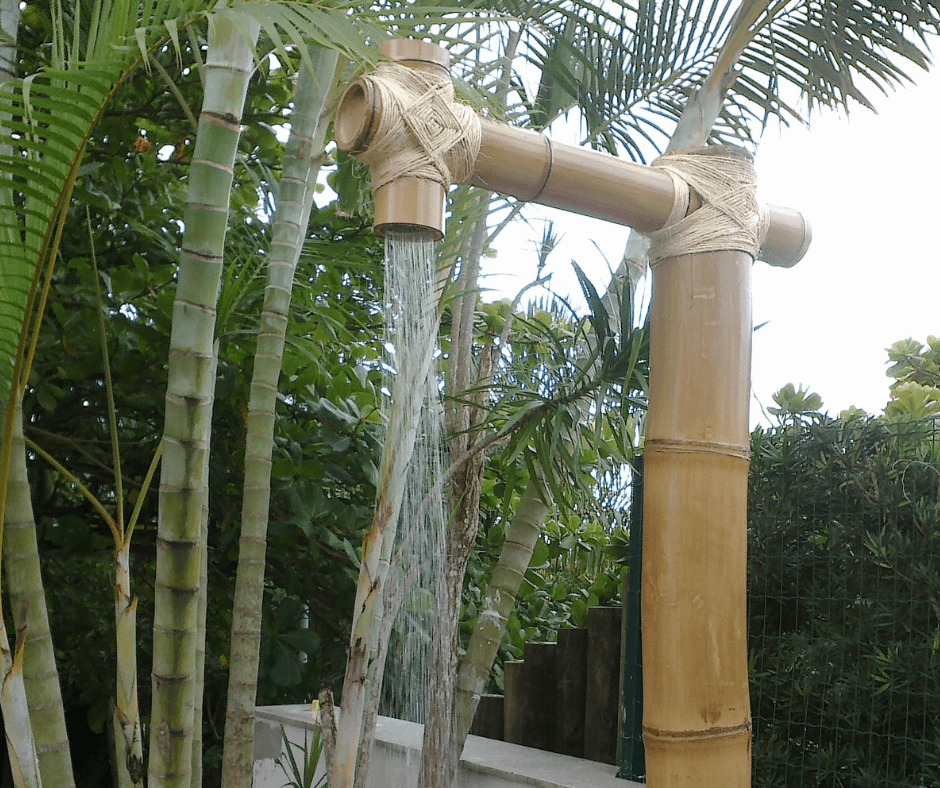 chuveiro bamboo externo